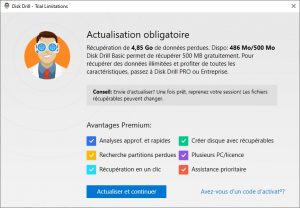 récupérer données ddrill