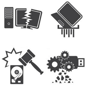Disque dur cassé avec outils de récupération de données